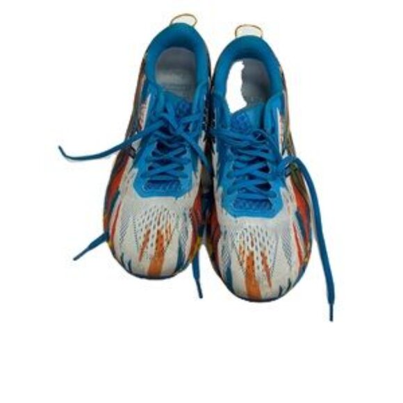 ASICS GEL NIMBUS 23 DIGITAL AQUA/MARIGOLD MEN RUNNING SHOES IN SIZE 11 - Picture 3 of 4